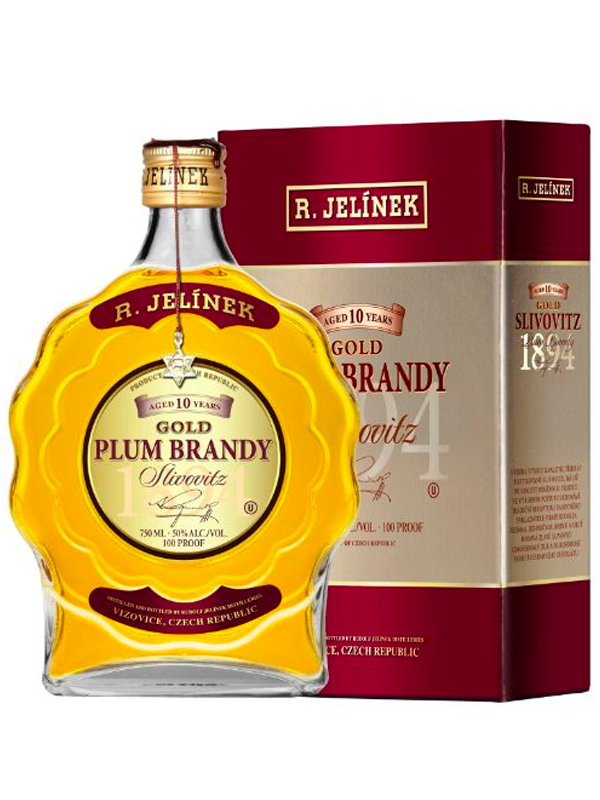 R. Jelinek 10 Yr (Gold) Kosher Slivovitz at Del Mesa Liquor