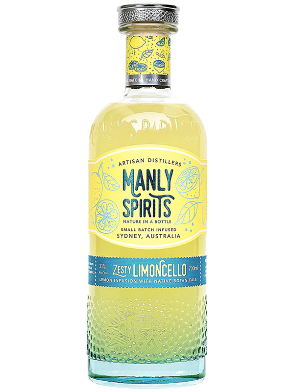 Manly Spirits Limoncello Liqueur at Del Mesa Liquor