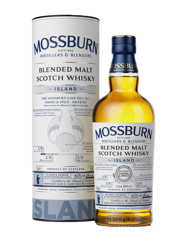 Mossburn Island Blended Malt Scotch Whisky at Del Mesa Liquor