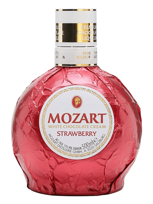 Mozart Strawberry Cream Liqueur at Del Mesa Liquor