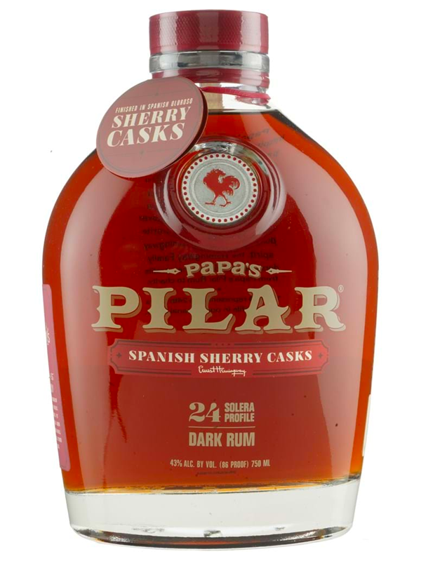 Papa's Pilar 24 Dark Rum Spanish Sherry Cask Finish at Del Mesa Liquor