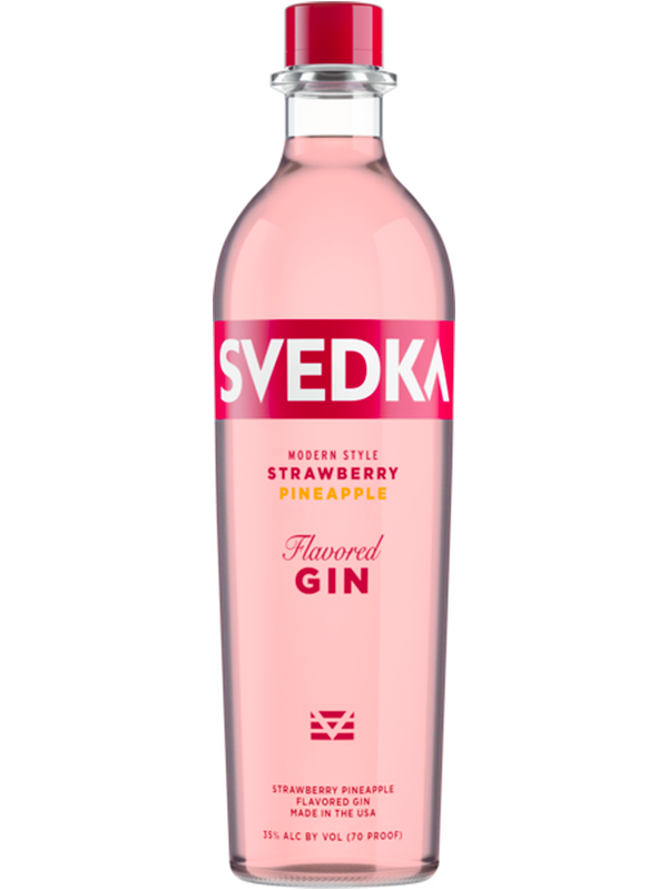 Svedka Modern Style Strawberry Pineapple Flavored Gin at Del Mesa Liquor