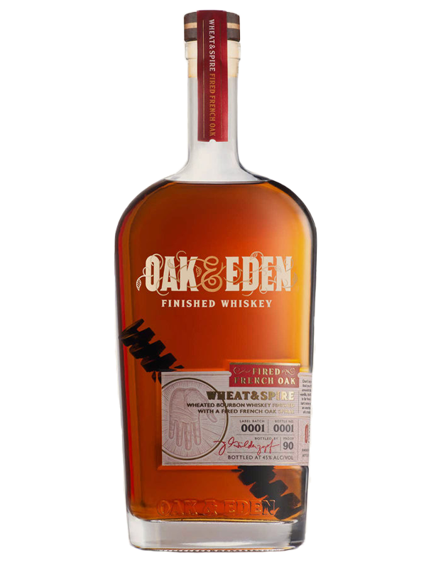 Oak & Eden Wheat and Spire Whiskey