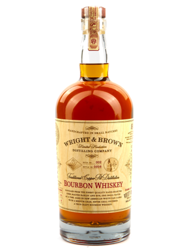 Wright & Brown Bourbon Whiskey at Del Mesa Liquor