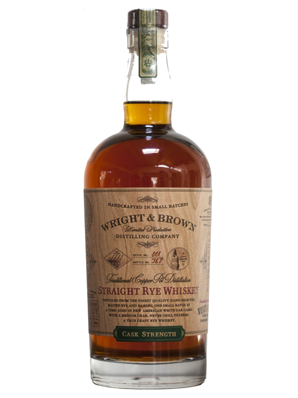 Wright & Brown Cask Strength Rye Whiskey at Del Mesa Liquor